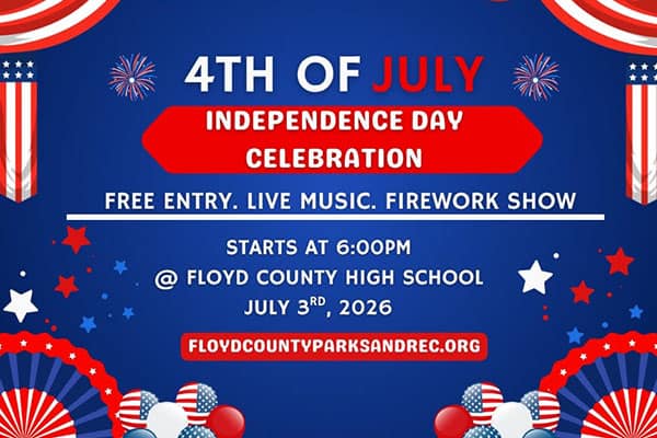 7/3: Floyd County Independence Day Celebration 2