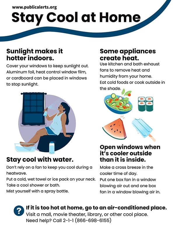 Stay Cool in this week's Heat Wave 2