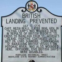 british-landing-marker