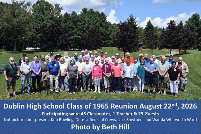 Dublin High School Reunion 2