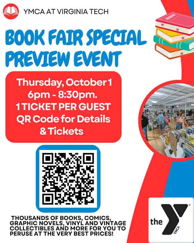 Find Your Best Reads at the Y Book Fair 2
