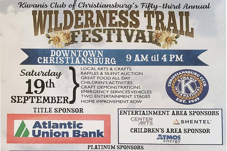 9/19: Wilderness Trail Festival 2